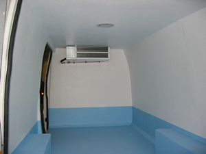 Inside Van
